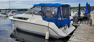 1992 Carver Montego 528 for sale in the Bobcaygeon area  of Ontario, Canada.